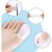 Metagio Toe Protection - 5-Piece Toe Caps & Bandage Pads for Pressure Relief & Comfort (4.3x1.7cm) | International Shipping - Buy Online on GoSupps.com