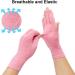 2-Pair Arthritis Compression Gloves - Alleviate Rheumatoid & Carpal Tunnel Pain Breathable Fingerless Design for Men & Women - Pink Large - Buy Online on GoSupps.com