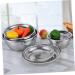 MAGICLULU 2 Pcs Drain Tray Canned Chicken Filter Fruit Tray Metal Drain Storage Tray Dense Hole Steamed Fish - Buy Online on GoSupps.com