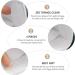 Buy Milist 12th Anti-Fog Silicone Glasses Holder & Drumper Nose Stripes - Multifunctional White Gel Cover for Comfortable Fit - Buy Online on GoSupps.com