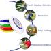 Buy Lzykjgs Eurodisc 175g Ultimate Frisbee - Rainbow Flying Ring for Professionals & Recreational Players | Fast International Shipping - Buy Online on GoSupps.com