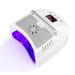 Cordless LED UV Nail Lamp Professional Uv Llight for Gel Nails Nail Dryer for Acrylic Gel Curling Lamp for Beauty Salon (White)
