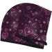 Buy Hair Towel Wrap | Quick Drying Towel Turban with Button | Snowflakes & Hearts Design - Buy Online on GoSupps.com