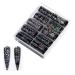 10roll/set Holographic Nail Art Xmas Tree Snowmen Christmas Nail Decals Nail Stickers Snowflake