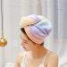 Fast-Drying Microfiber Hair Wrap Towel for Women - Multicolored Turban - Buy Online on GoSupps.com