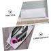 Angoily Portable Blow Dryer 2pcs Hair Dryer Storage Bag Travel Hair Dryer Cosmetics Makeup Holder Travel Case for Curling Iron 35x14cmx2pcs Silverx2pcs - Buy Online on GoSupps.com