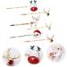 VINTORKY 3 Christmas Hair Clips Girls Bobby Barrettes Snowman Hair Barrettes Bobby Kids Party Clips Xmas Hair Clips Hair Clips for Girls Party Hairpin Headgear Child Metal Cute - Buy Online on GoSupps.com