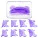 Tuxxjzm Eyelash Perm Curlers Eyelash Perm Pads - 4 Pairs of Silicone Eyelash Curler Pads in Bear Style Reusable Eyelash Perm Pads 4 Sizes Eyelash Curler Pads for the