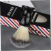 Frcolor Men's Beard Brush Set - 3-Piece Razor & Hair Comb Perfect Gift for Beard Styling - 10.5x3.3cm Various Colors - Buy Online on GoSupps.com