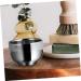 Angoily 2 STK Stainless Steel Impact Bowl for Hairdressers | Durable Double-Layer Shaving Cup & Mixing Container | Metal Stirring Bowls for Beard Care | 7.3x5cm - Buy Online on GoSupps.com