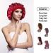 XDRISONY Large Satin Sleep Bonnet Set for Curly Hair | 3-Piece Women's Hair Bonnets for Medium Length - Ideal for Sleeping - Buy Online on GoSupps.com