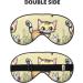 Cat and Butterfly Adjustable Sleep Eye Mask - Unisex Blackout Design for Home Travel Yoga & Office Naps - Buy Online on GoSupps.com