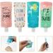 Lurrose 4-Pack Refillable Squeeze Pouch - Travel Size 100ml Cosmetic Containers for Shampoo & Shower Gel - Ideal for International Shipping - Buy Online on GoSupps.com