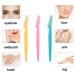 18 Pcs Eyebrow Razors Shaper | Facial Hair Remover & Trimmer - Exfoliating Dermaplaning Tool for Women and Men | Safety Face Shaver - Buy Online on GoSupps.com