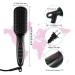 JUMPHIGH Ionic Hair Straightening Brush - Fast MCH Ceramic Heating - Anti-Scald - Auto Temperature Lock - Portable Straightening Comb for Home and Travel Black - Buy Online on GoSupps.com