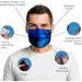 P.A.C. Premium Community Mask + 5-Pack Activated Carbon Filters | Washable & Reusable Black Nose & Oral Mask | Best Everyday Protection - Buy Online on GoSupps.com