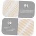 Angoily 1 Set Double Eyelid Sticker Set Stickers Heart Puff Makeup Invisible Eyelid Sticker Tool Simple - Buy Online on GoSupps.com