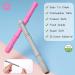 Soothing Silicone Baby Teething Tubes for Babies 0-12 Months - Safe, Non-Toxic and BPA-Free Teething Toys for Girls - Dishwasher Safe - Buy Online on GoSupps.com