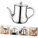Milisten 1pc Stainless Steel Oil Pot Stainless Steel Cooking Supplies Vinegar Bottle Soy Sauce Bottle Household Leak Proof Soy Sauce Dispenser Leakage Proof Frying Grease Olive Oil Bottle - Buy Online on GoSupps.com