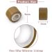 Vlasy 200 Pcs Silicone Micro Rings for I Tip Hair Extensions 4mm Micro Nano Beads Micro Links Hair Beads (Light Brown) Micro-4mm-200Pcs Light Brown - Buy Online on GoSupps.com