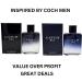 Catch Men and Catch Blu Cologne Combo Set Eau De Toilette Natural Spray Fragrance for Men Wonderful Gift Masculine Scent for All Skin Types 3.4 Fl Oz Each (Pack of 2) - Buy Online on GoSupps.com