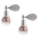 DOITOOL Body Glitter Spray 2pcs Glittering Spraying Hair Sparkling Tools Makeup Supplies Gloss Highlighters Bottle As Shown 1 7.5x6cm