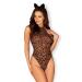 Leocatia Stringbody with Hairband - Leopard Print SM Multicolored