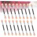 VINTORKY 50pcs Eyeshadow Makeup Brush Eyeliner Eye Spoolie Brush Eyeshadow Brush Kit Pink - Buy Online on GoSupps.com