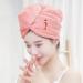 Thick Color Wiping Hair Towel | Quick-Drying Black Shampoo Cap for Women - Water Absorbent & Soft - Buy Online on GoSupps.com