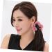 Beatifufu 1 Piece Flower Hair Accessories Rose Headband Pink Scrunchie Hairpieces for Women Elastic Thick Hair Holder Hair Bobbles for Women Girls Hair Scrunchie Women's Hair Scrunchie - Buy Online on GoSupps.com