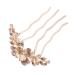 DRESSOOS Hair Comb Rhinestone Clips Rhinestone Hair Pin Hair Side Comb Rhinestone Hair Clips Hair Accessories for Women Bride Hair Accessories Tiara Decorate Bow Tie Mother Metal