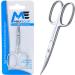 ME MAXEQUIP Cuticle Nail Scissors Curved Blade Professional Stainless Steel Beauty Scissors for Manicure Pedicure Eyebrows Nose Hair Trimming Beauty Grooming Thick Toenails Women Men - Buy Online on GoSupps.com