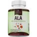 Alpha Lipoic Acid with Acetyl L Carnitine - ALA ALC Anti Aging Health & Wellness Formula to Support Nerve Health Tingling Feet Hands Limbs 60 Vitamin Complex Capsules