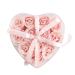 Rose Scented Pink Rose Soaps (Set of 12)