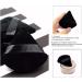 Set of 2 Black Triangle Makeup Powder Puff Face Sponge Powder Puff Washable Reusable Makeup Sponge Wet Dry Makeup Tool for Loose Powder or Foundation Blush Face Makeup - Buy Online on GoSupps.com
