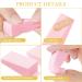 Auauy 48 PCs Makeup Sponge Set - Latex-Free Beauty Blenders for Liquid Foundation & Powder - 24 Pink & 24 Skin Tone Sponges - Buy Online on GoSupps.com