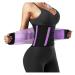 Back Brace Lumbar Support Lower Back Support Brace Breathable Lumbar Decompression Belt Waist Back Posture Waist Belt(Purple X-Large) X-Large Purple