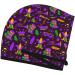 Quick-Dry Hair Towel Wrap | Buttoned Towel Turban for Fast Hair Drying | Mardi Gra2 - Buy Online on GoSupps.com