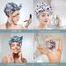 3-Piece Waterproof Shower Caps - Adjustable & Reusable for Long, Short, and Curly Hair | Women & Girls | 9.84 x 6.7 Inch - Buy Online on GoSupps.com