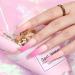 120g Pink Clear Acrylic Powder - Professional Nail Powder Set for French Manicure (2pcs) | International Shipping - Buy Online on GoSupps.com