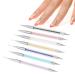7pcs nail puncture pencil set nail design accessories puncture tool nail art pens nail polish manicure point-nail art tool set for DIY nail design