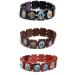 Oralgo Rosary Bracelet | Handmade Wooden Catholic Bangle with Colorful Pearls | International Shipping Available - Buy Online on GoSupps.com