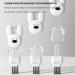 Kumprohu Cup Lid Brush Bottle Brush Cleaner 4-in-1 Cup Lid Crevice Cleaning Brush Set Multifunctional Bottle Cleaning Tools Home Kitchen Cleaning Tools White - Buy Online on GoSupps.com