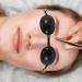 EXCEART 1 Pc Eye Mask Eye Masks Safety Eye Cover Sunbathing Eye Mask Protective Eye Cover Practical Silicone Goggle Creative Goggle Sun-Shading Goggle Silica Gel Row of Lights Shade Black - Buy Online on GoSupps.com