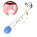 Professional Tongue Scraper Cleaner for Reducing Bad Breath Stainless Steel Tongue Cleaner with 2 Replaceable Tongue Brush