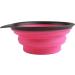 Popware for Pets Large Pink Travel Cup - Portable Pet Water Bowl - Buy Online on GoSupps.com