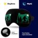 Sasquatch Bigfoot in Oregon Sleep Mask - Adjustable Strap, Comfortable Eye Cover for Sleeping, Blocks Light for Night Travel - Men Women - Buy Online on GoSupps.com