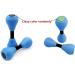 Davidmay's Water Aerobic Foam Dumbbells for Women | Pool Resistance Exercise Equipment 1 Pair | Ideal for Water Fitness & Weight Loss | Includes Printed Gift Box - Buy Online on GoSupps.com