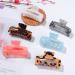 Multi-Color Hair Claw Clips Set - Tortoise Shell & Leopard Print Barrettes for Women & Girls (6 Pack) - Buy Online on GoSupps.com