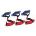 VOSAREA 3pcs Toe Strap Elastic Exercise Bands Thumb Brace Thumb Valgus Corrector Hallux Valgus Brace Strap Waist Band Foot Band Toe Exerciser Hallux Valgus Band Plain Cloth